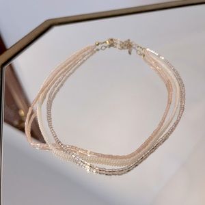 Layered Pink Choker Necklace💗
